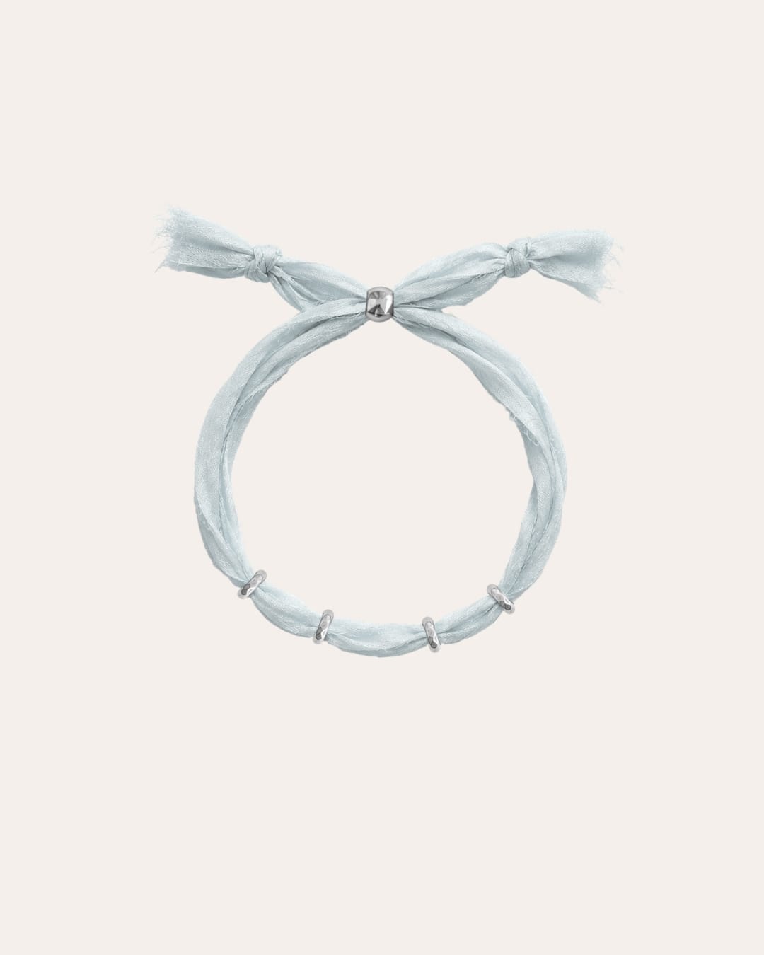 heylove PULSERAS PULSERA SEDA PARA PERSONALIZAR CELESTE