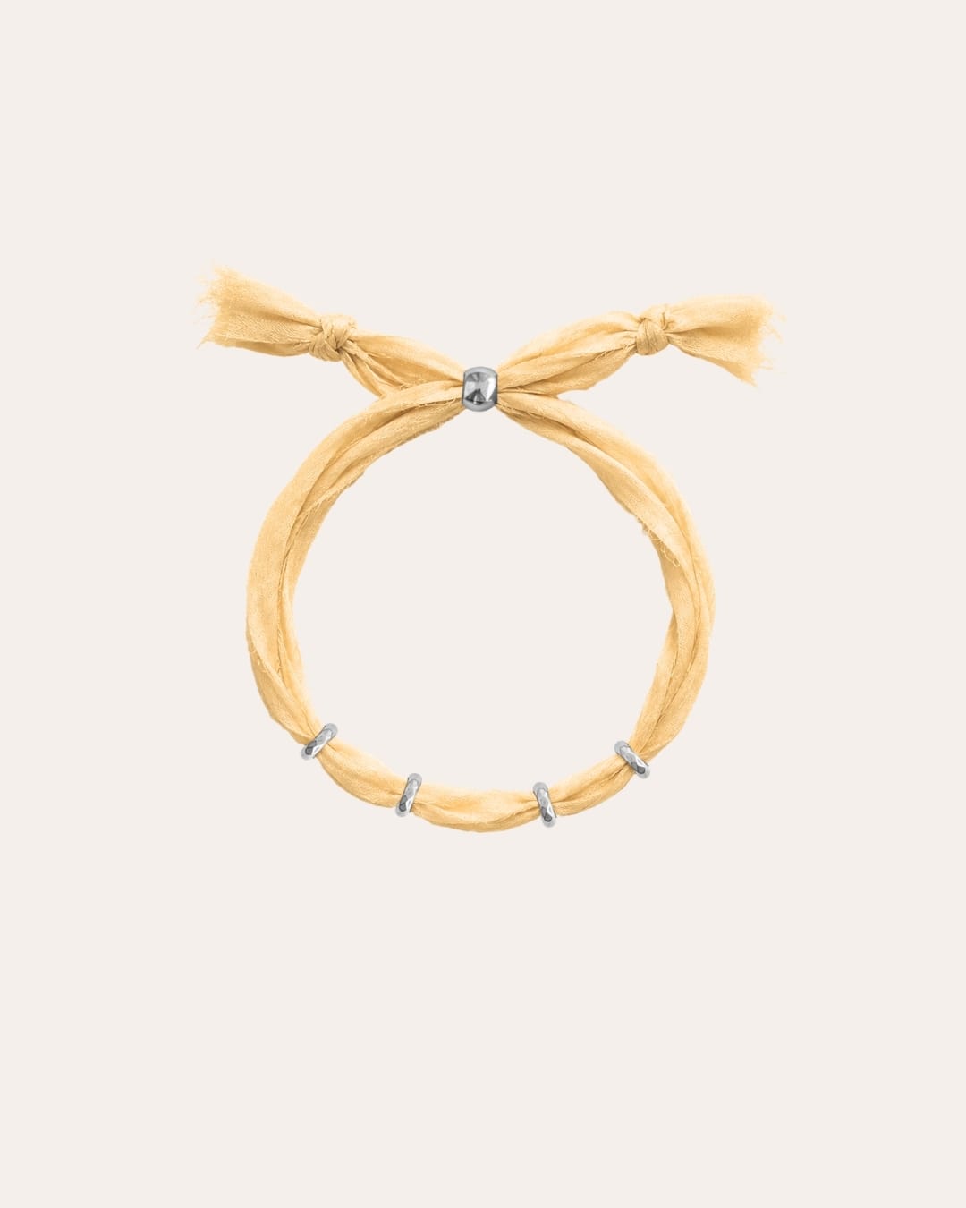 heylove PULSERAS PULSERA SEDA PARA PERSONALIZAR CREMA CATALANA