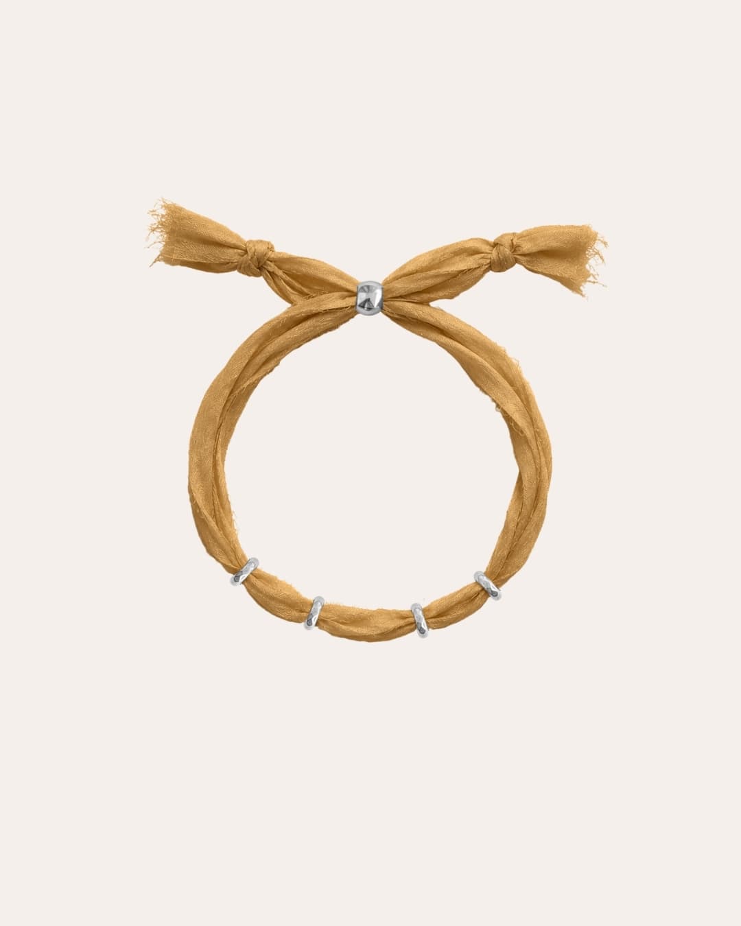 heylove PULSERAS PULSERA SEDA PARA PERSONALIZAR MOSTAZA
