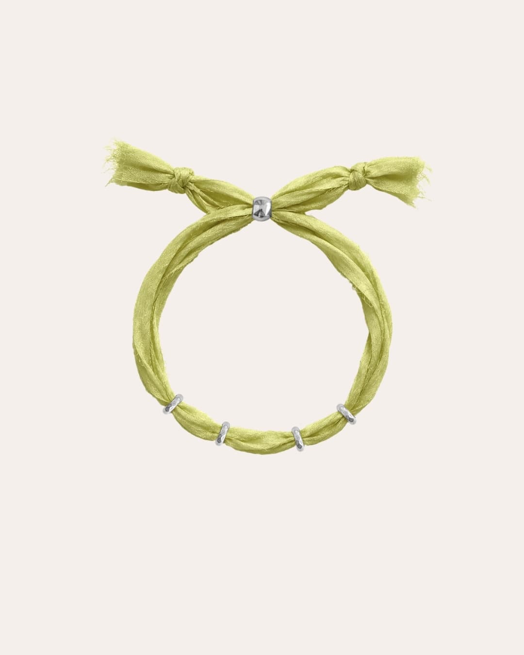 heylove PULSERAS PULSERA SEDA PARA PERSONALIZAR VERDE LIMA