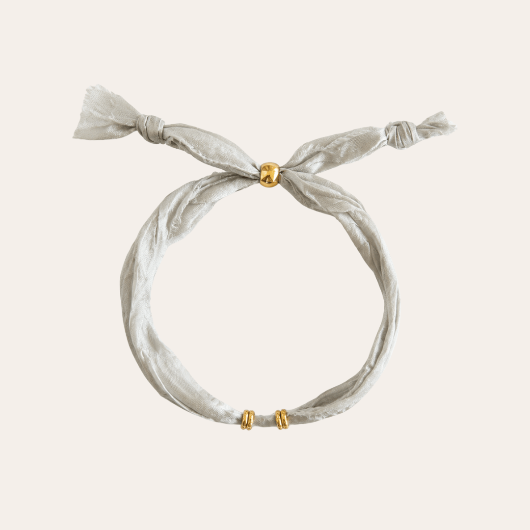 heylove PULSERAS PULSERA SEDA PARA PERSONALIZAR ZEN BLUE