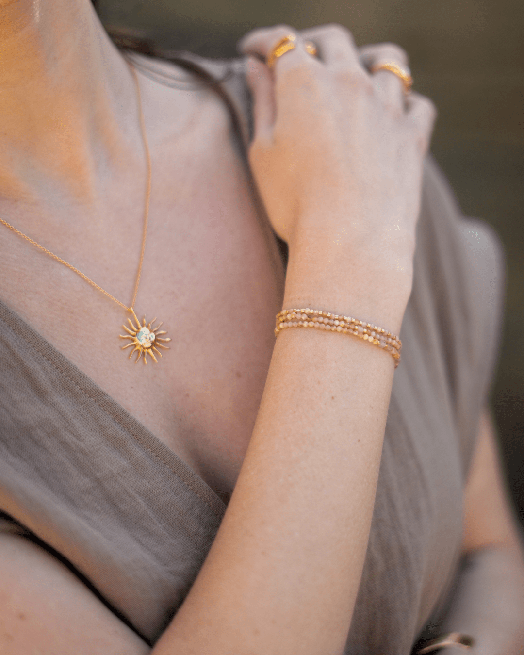 heylove PULSERAS PULSERAS PACK CALCEDONIA