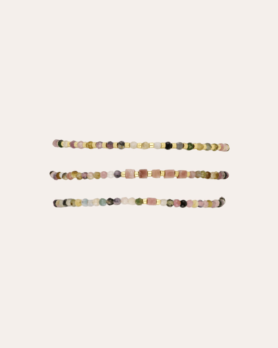 heylove PULSERAS PULSERAS PACK TURMALINA