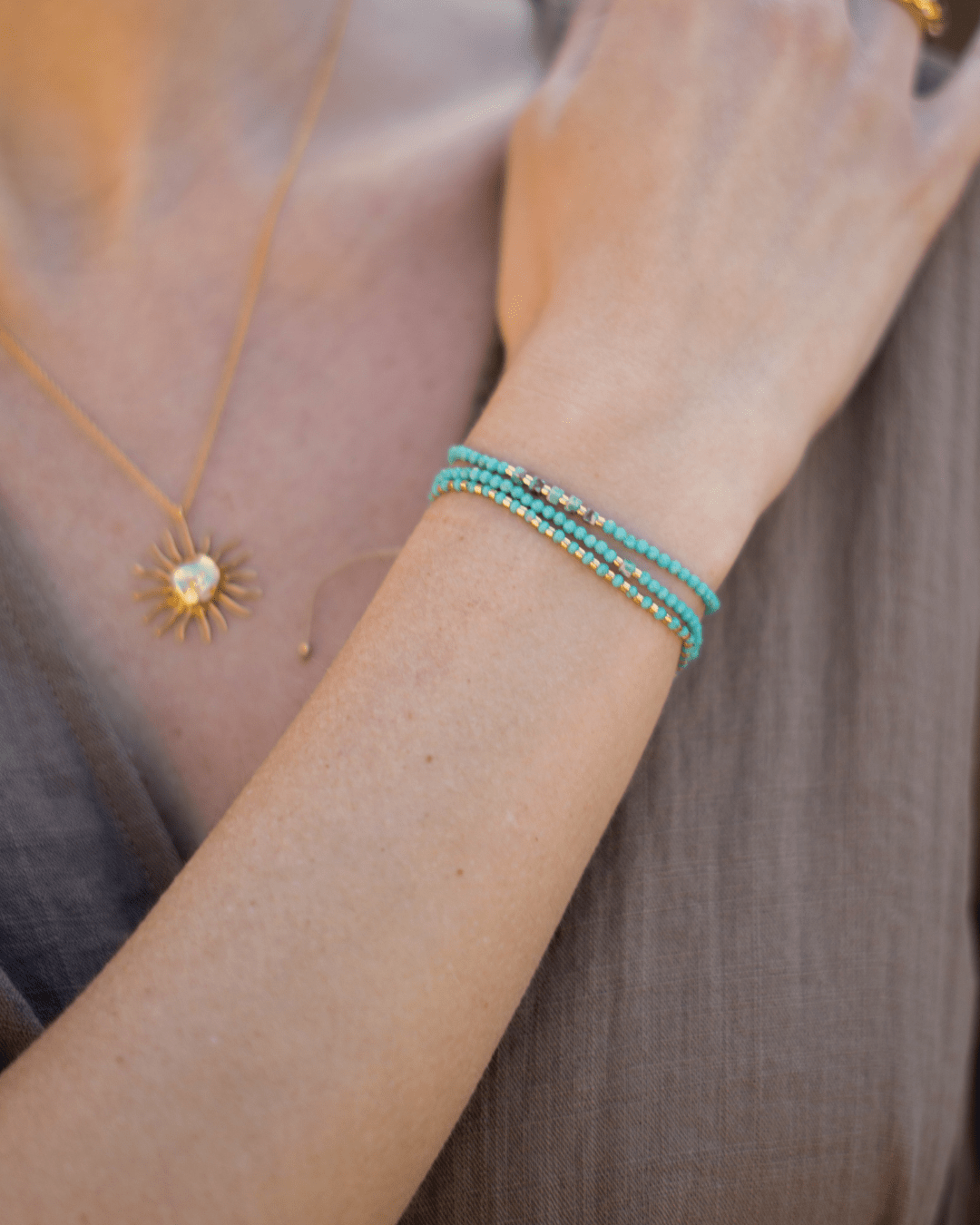 heylove PULSERAS PULSERAS PACK TURQUESA