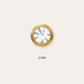 heylove ABRIL CRISTAL 2 MM ORO