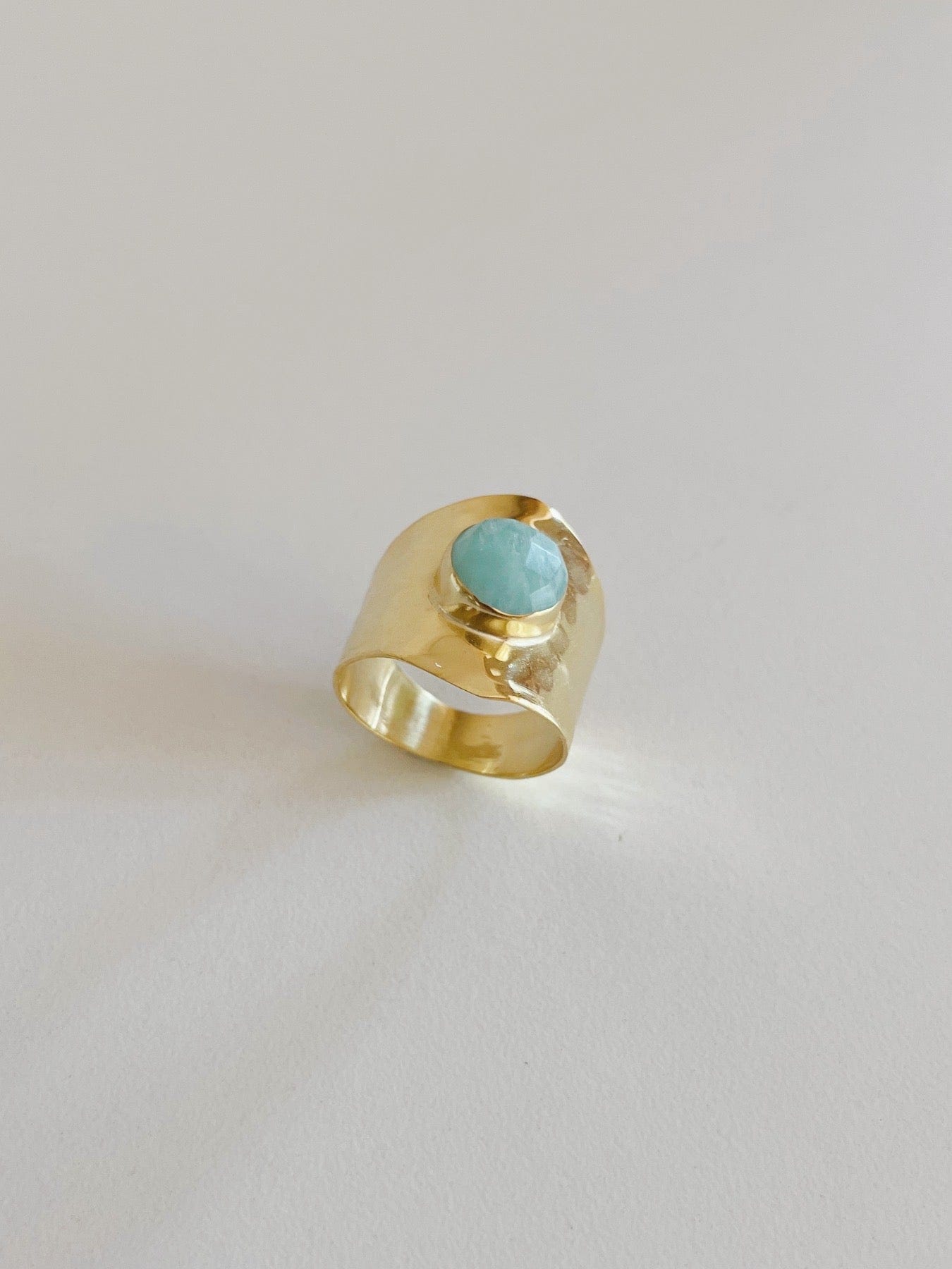 ANILLOSheyloveAnillo big stone amazonita | heylove