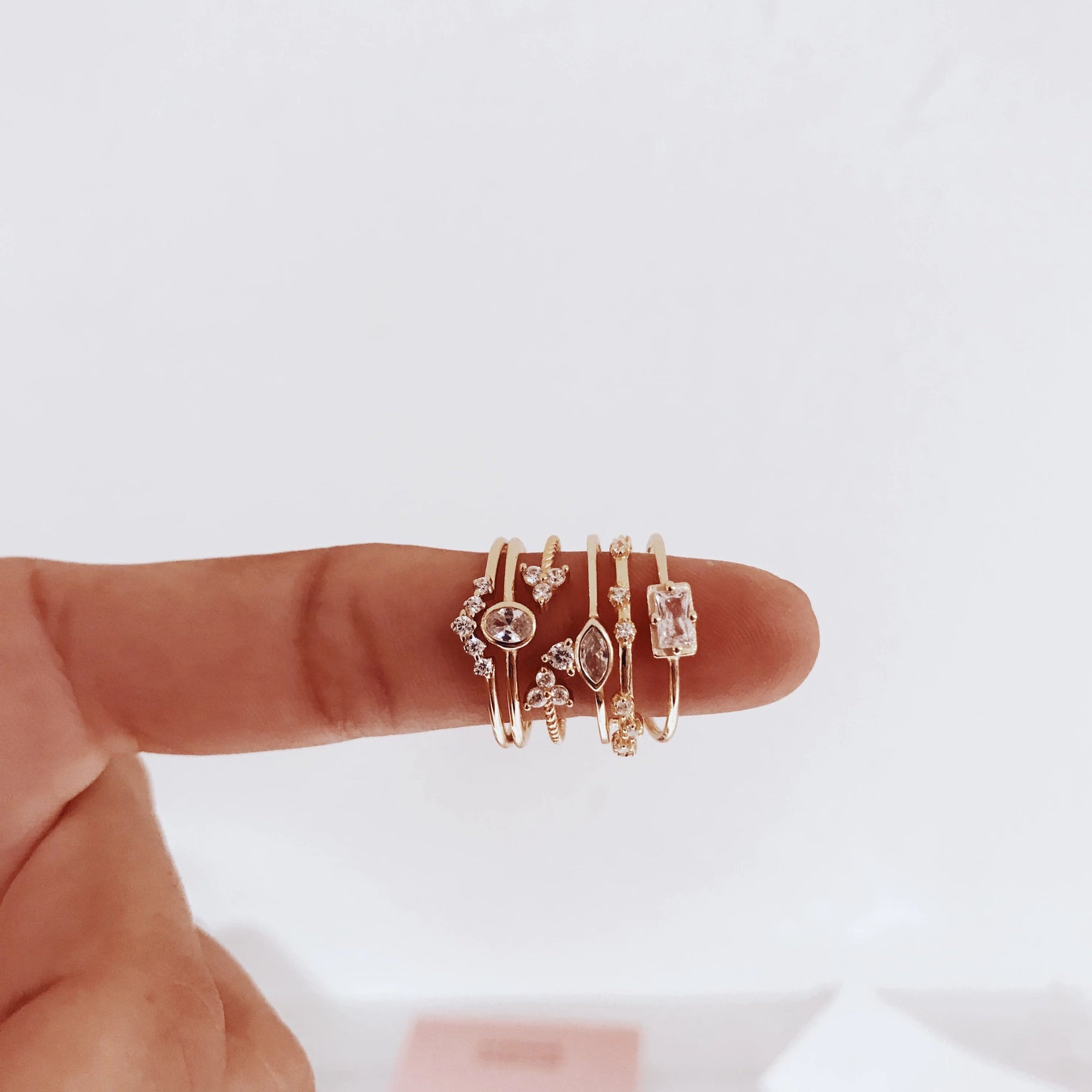 LAST CHANCEheyloveAnillo CZ Blanca | heylove