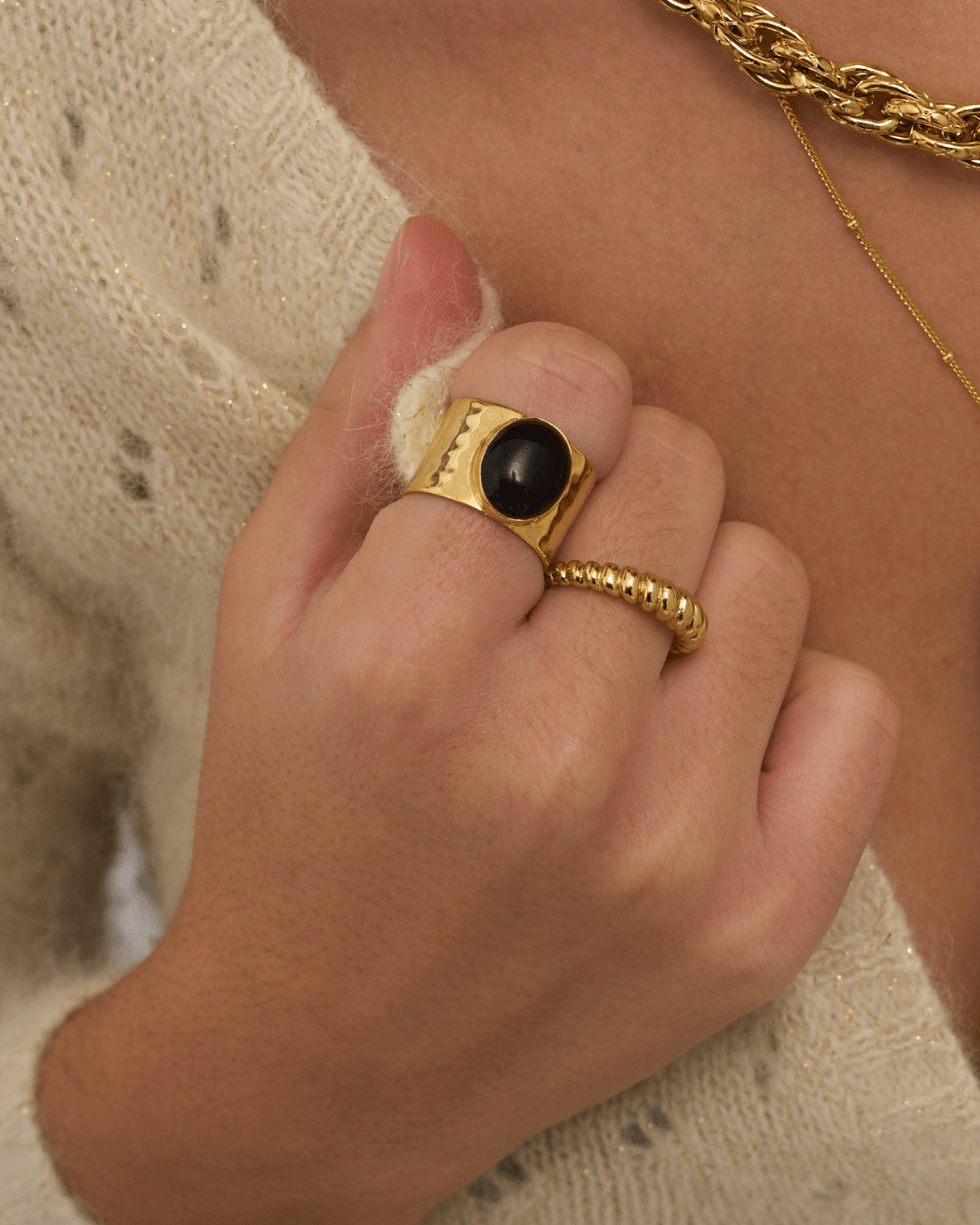 ANILLOSheyloveAnillo galaxy black | heylove