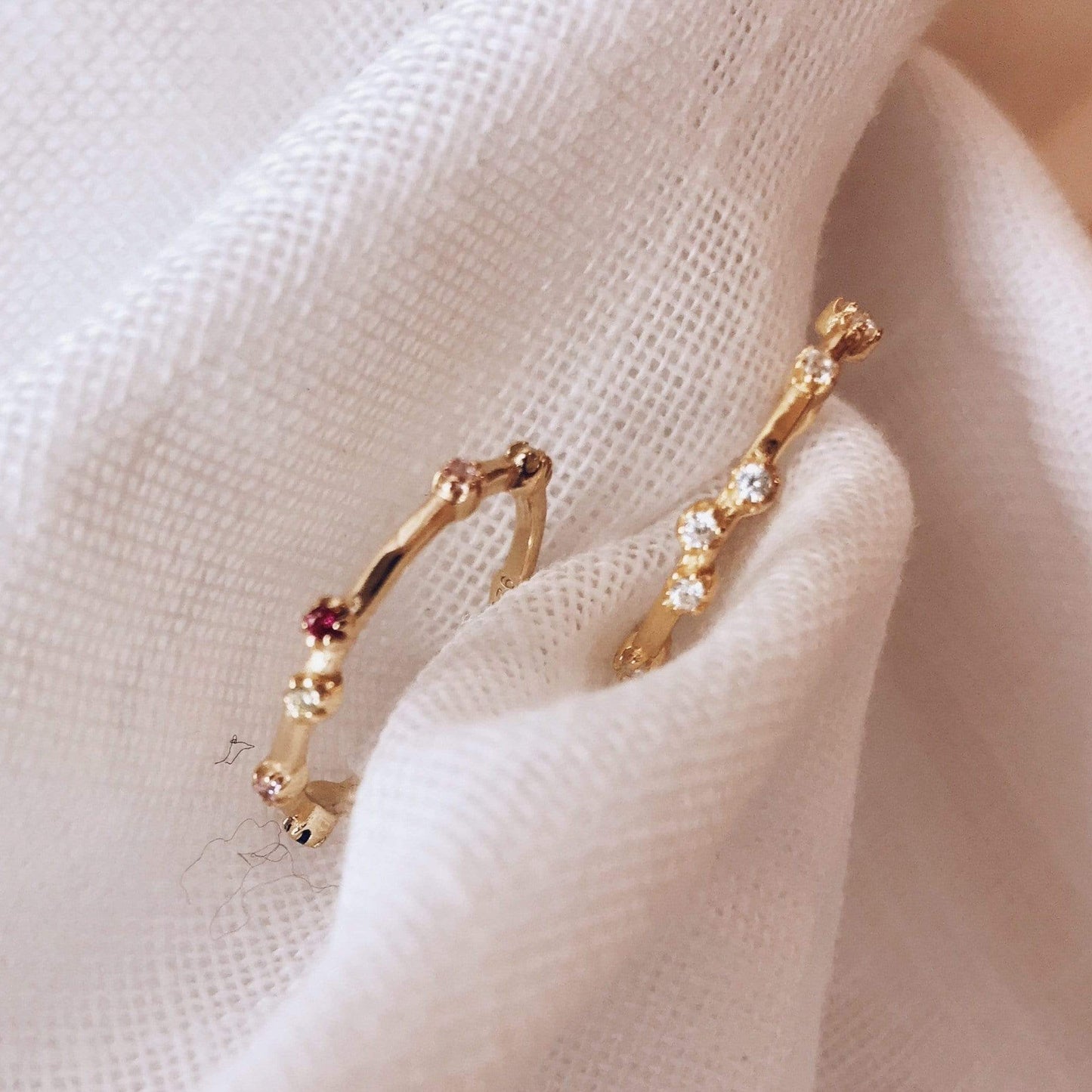 LAST CHANCEheyloveAnillo rainbow CZ | heylove