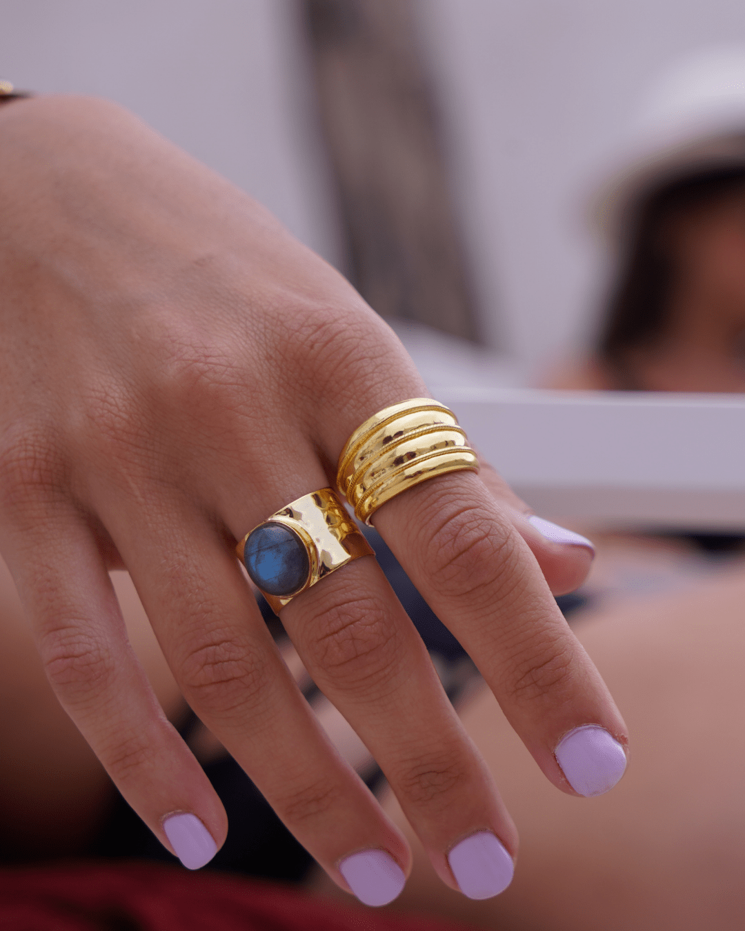 Real seashell ring sale