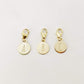 CHARMheyloveInicial de plata bañada en oro | heylove