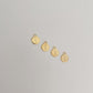 CHARMheyloveInicial de plata bañada en oro | heylove