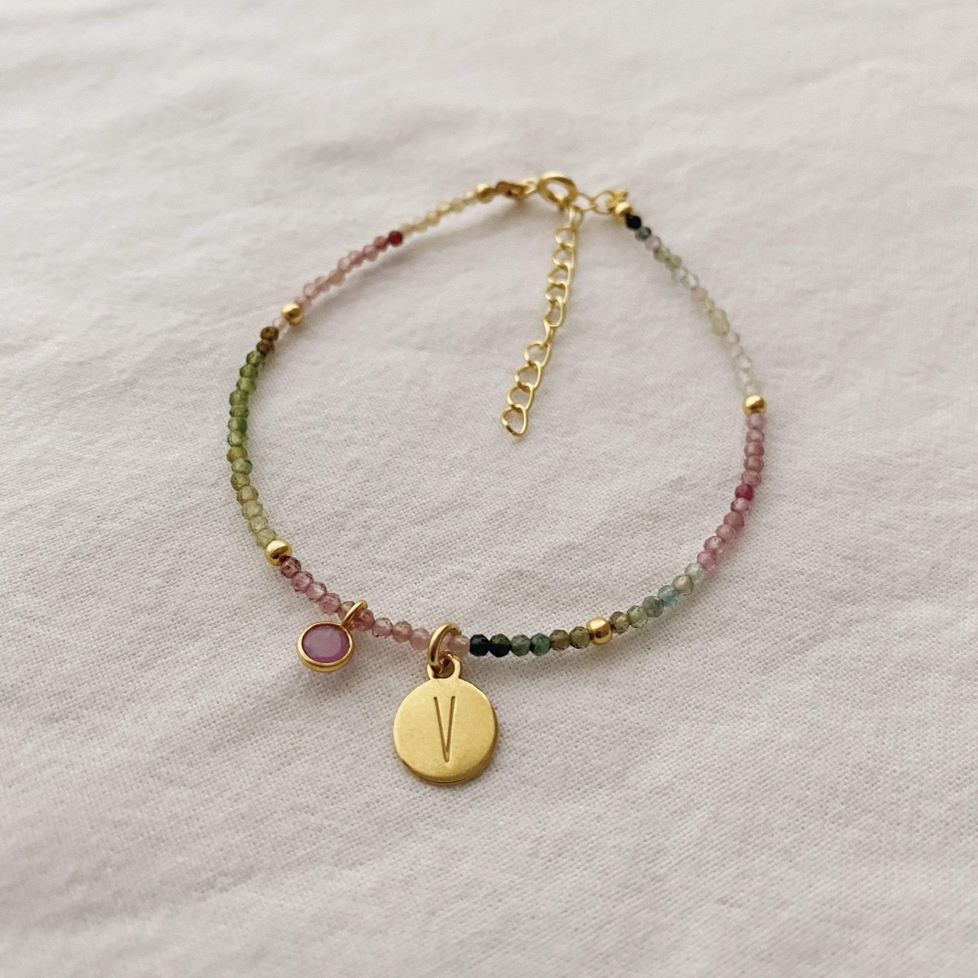 CHARMheyloveInicial de plata bañada en oro | heylove