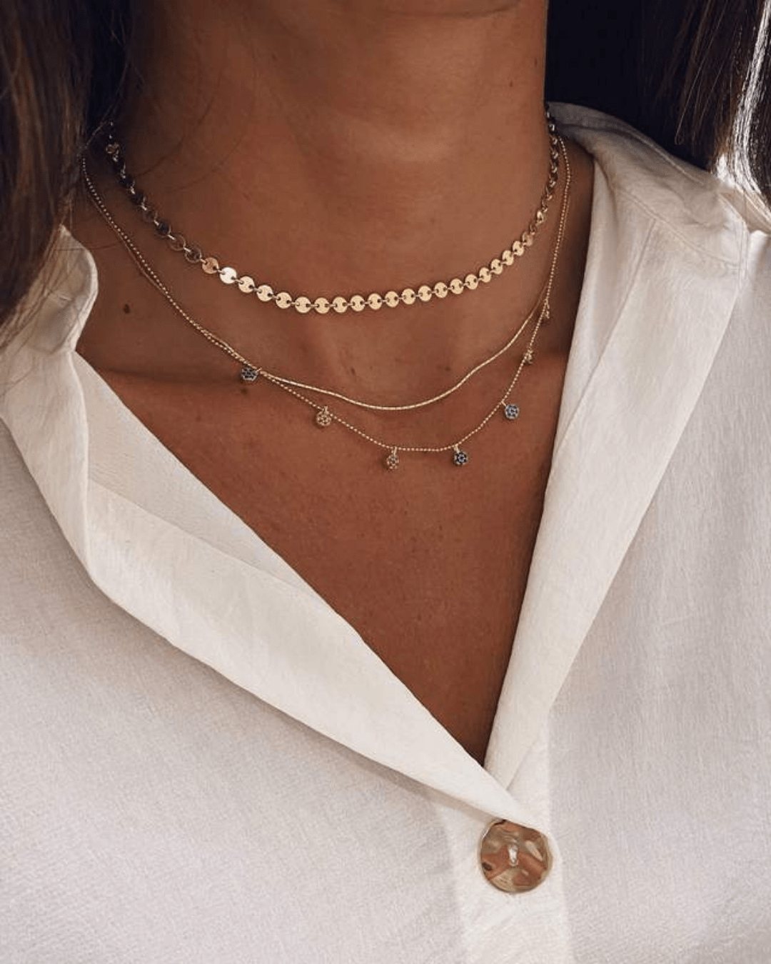 COLLARESheyloveCollar button choker | heylove