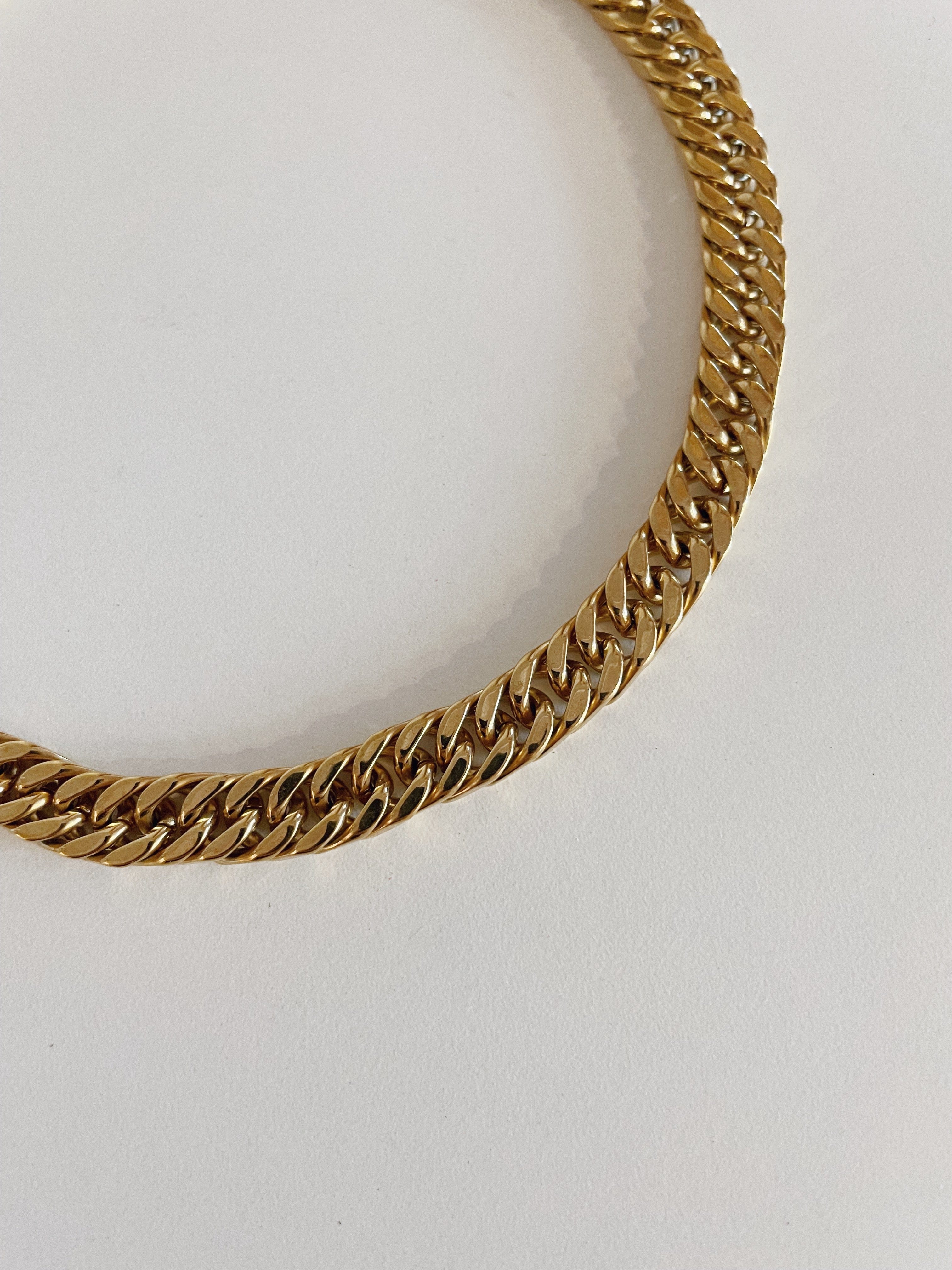 COLLARESheyloveCadena gruesa de acero roques | heylove