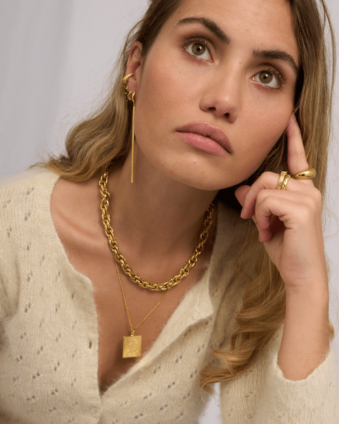 COLLARESheyloveCadena gruesa de acero sri lanka | heylove