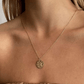COLLARESheyloveCollar Capricornio plata bañada en oro | heylove