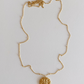 COLLARESheyloveCollar Geminis plata bañada en oro | heylove