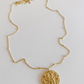 COLLARESheyloveCollar Geminis plata bañada en oro | heylove