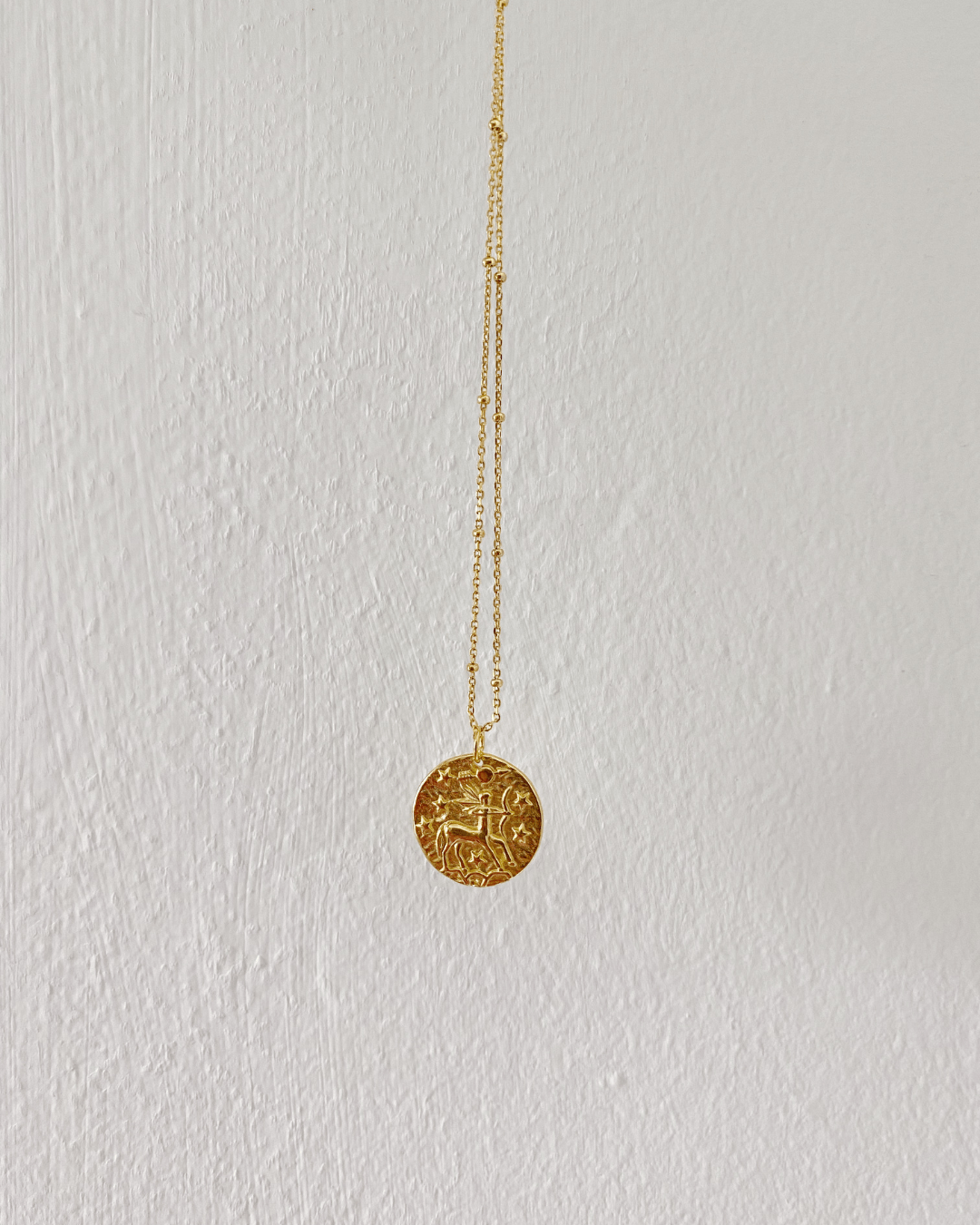 COLLARESheyloveCollar Sagitario plata bañada en oro | heylove