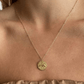 COLLARESheyloveCollar Tauro plata bañada en oro | heylove