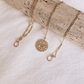 COLLARESheyloveCollar Tauro plata bañada en oro | heylove