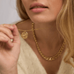 COLLARESheyloveCollar Capricornio plata bañada en oro | heylove