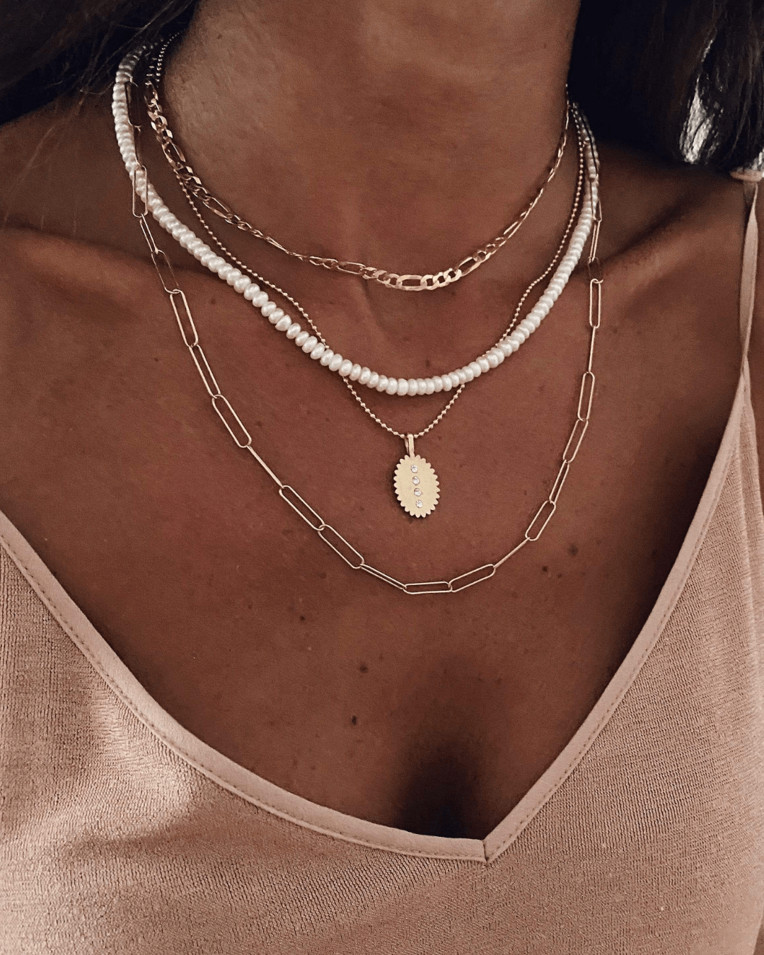 COLLARESheyloveCollar mini balls chain | heylove