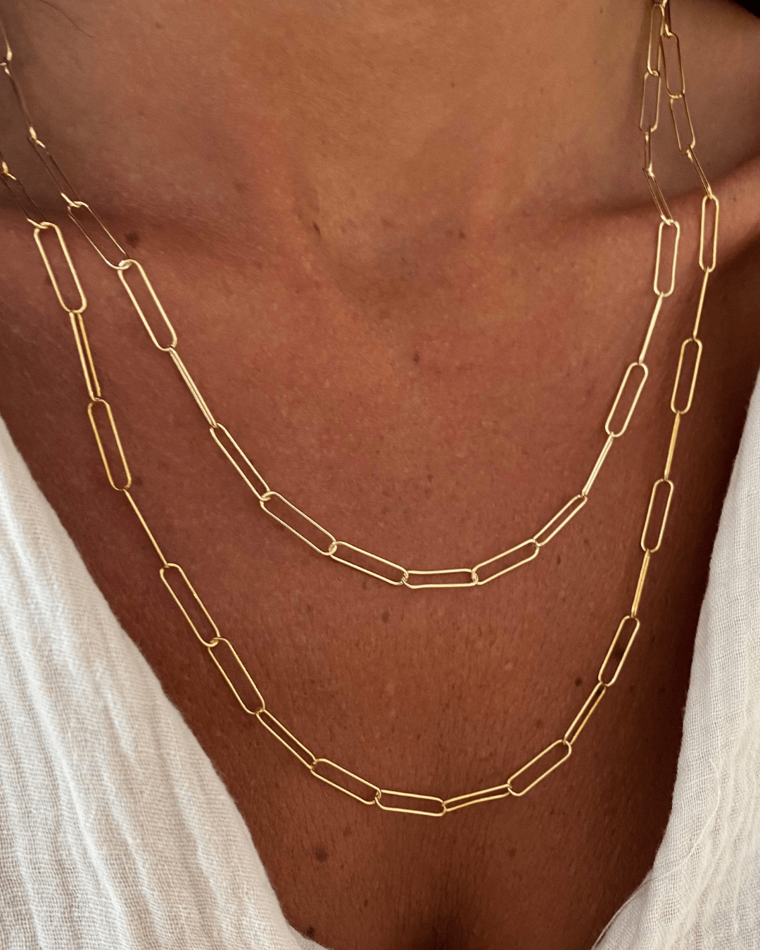 COLLARESheyloveCollar rectangle chain xl | heylove