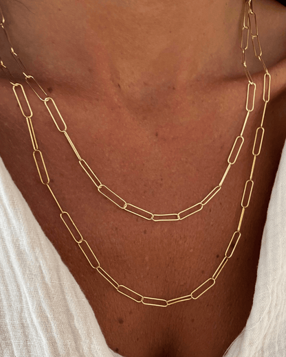 COLLARESheyloveCollar rectangle chain xl | heylove