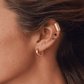 EARCUFFheyloveDouble black earcuff | heylove barcelona