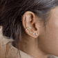 EARCUFFheylovePendientes rombo ear cuff | heylove