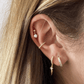 EARCUFFheylovePendiente thin CZ ear cuff | heylove