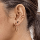 EARCUFFheylovePendiente thin CZ ear cuff | heylove