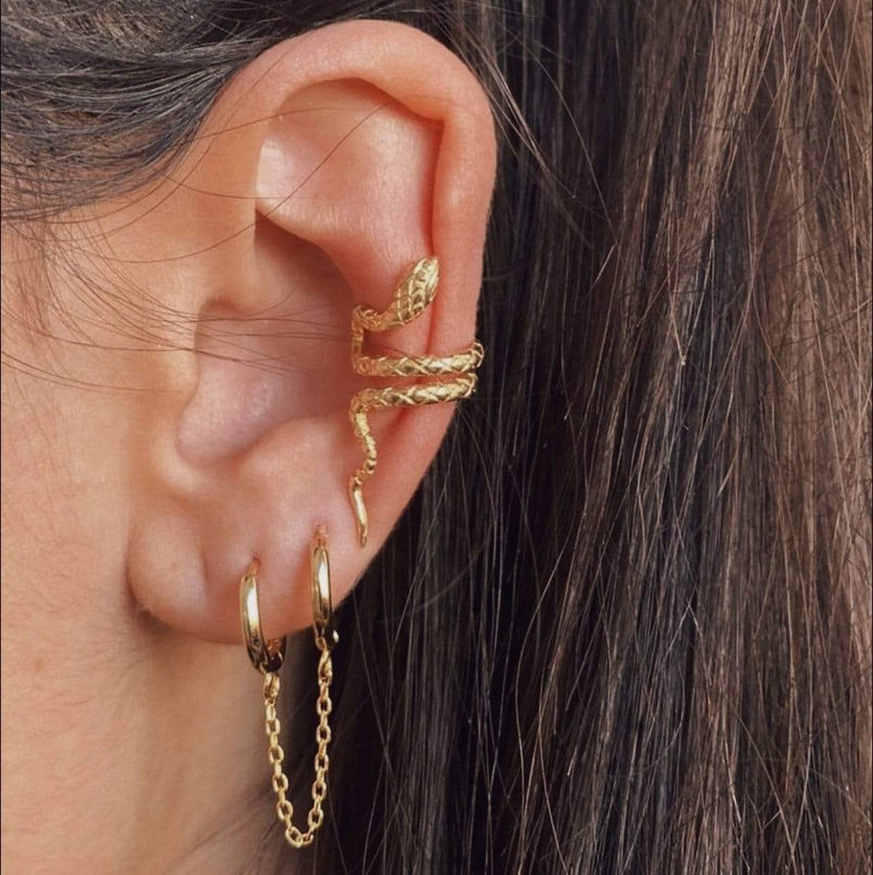 EARCUFFheyloveEarcuff serpiente | heylove