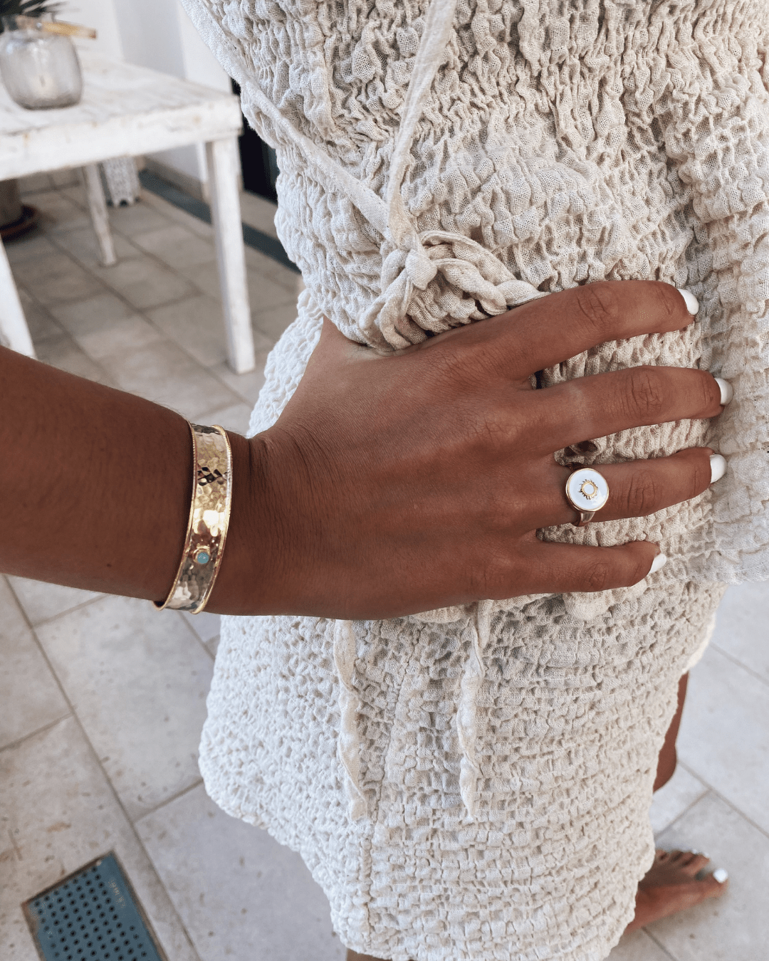 LAST CHANCEheyloveAnillo white sun | heylove Barcelona