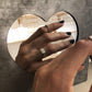 LAST CHANCEheyloveAnillo big burning sun plata | heylove