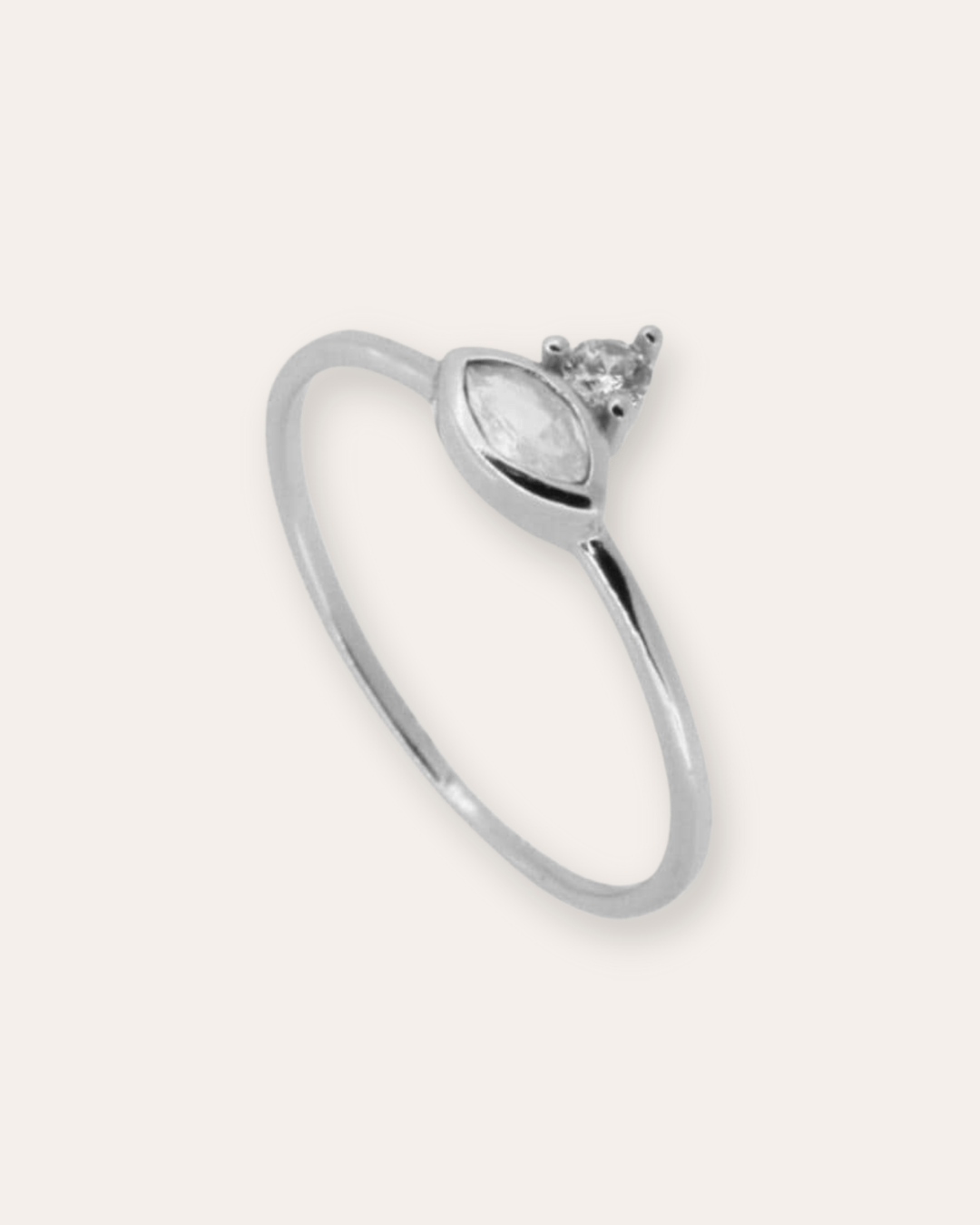 LAST CHANCEheyloveAnillo double eye white | heylove
