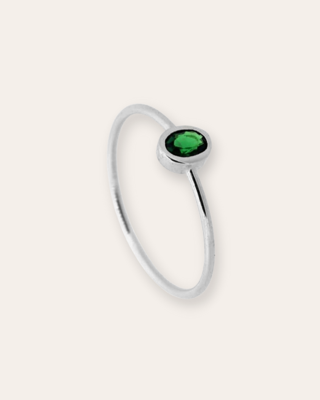 LAST CHANCEheyloveAnillo oval green plata | heylove