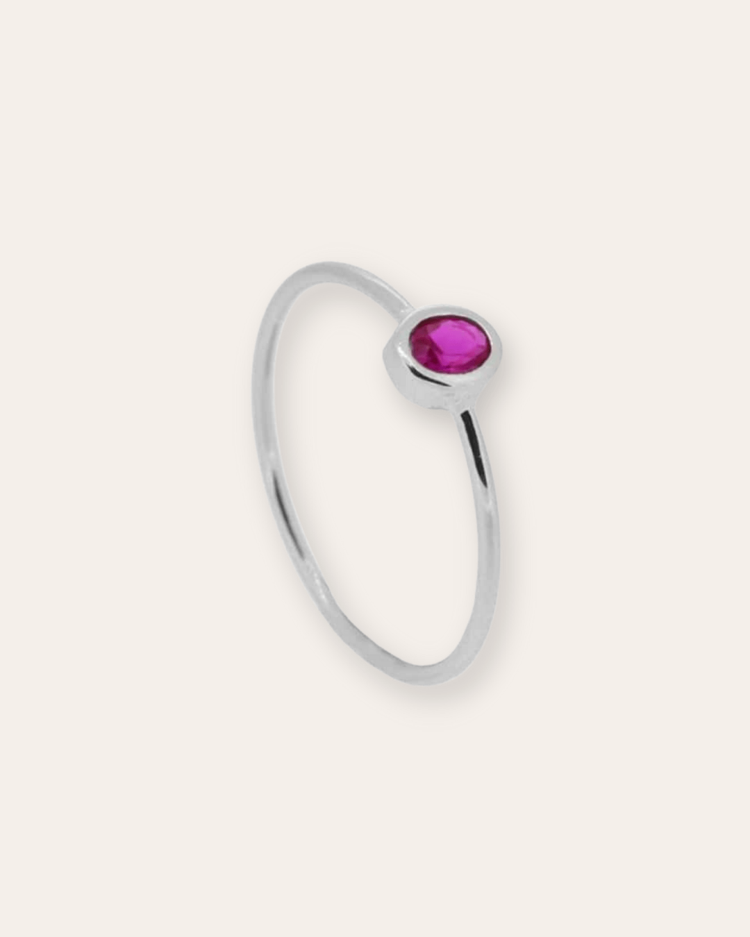 LAST CHANCEheyloveAnillo oval pink plata | heylove