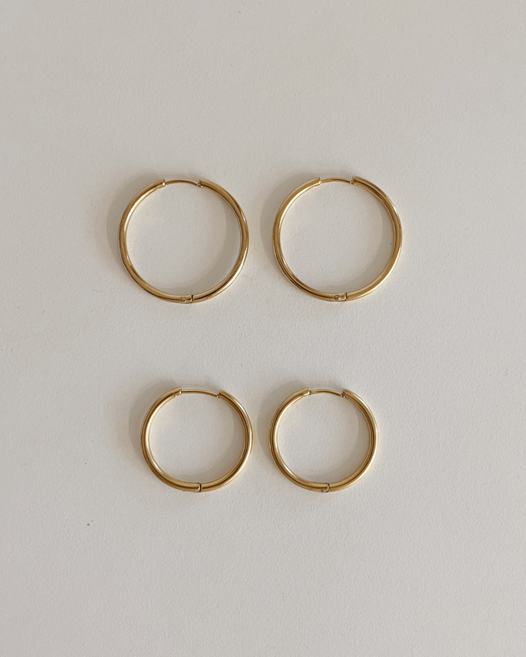 PENDIENTESheyloveAros básicos de acero  | heylove