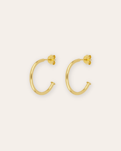 PENDIENTESheylovePendientes basic hoops tope 20 mm | heylove