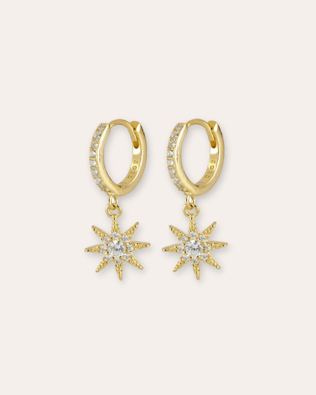 PENDIENTESheylovePendientes big cosmic star hoops | heylove