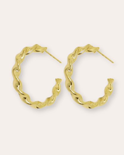 PENDIENTESheylovePendientes curly hoops | heylove