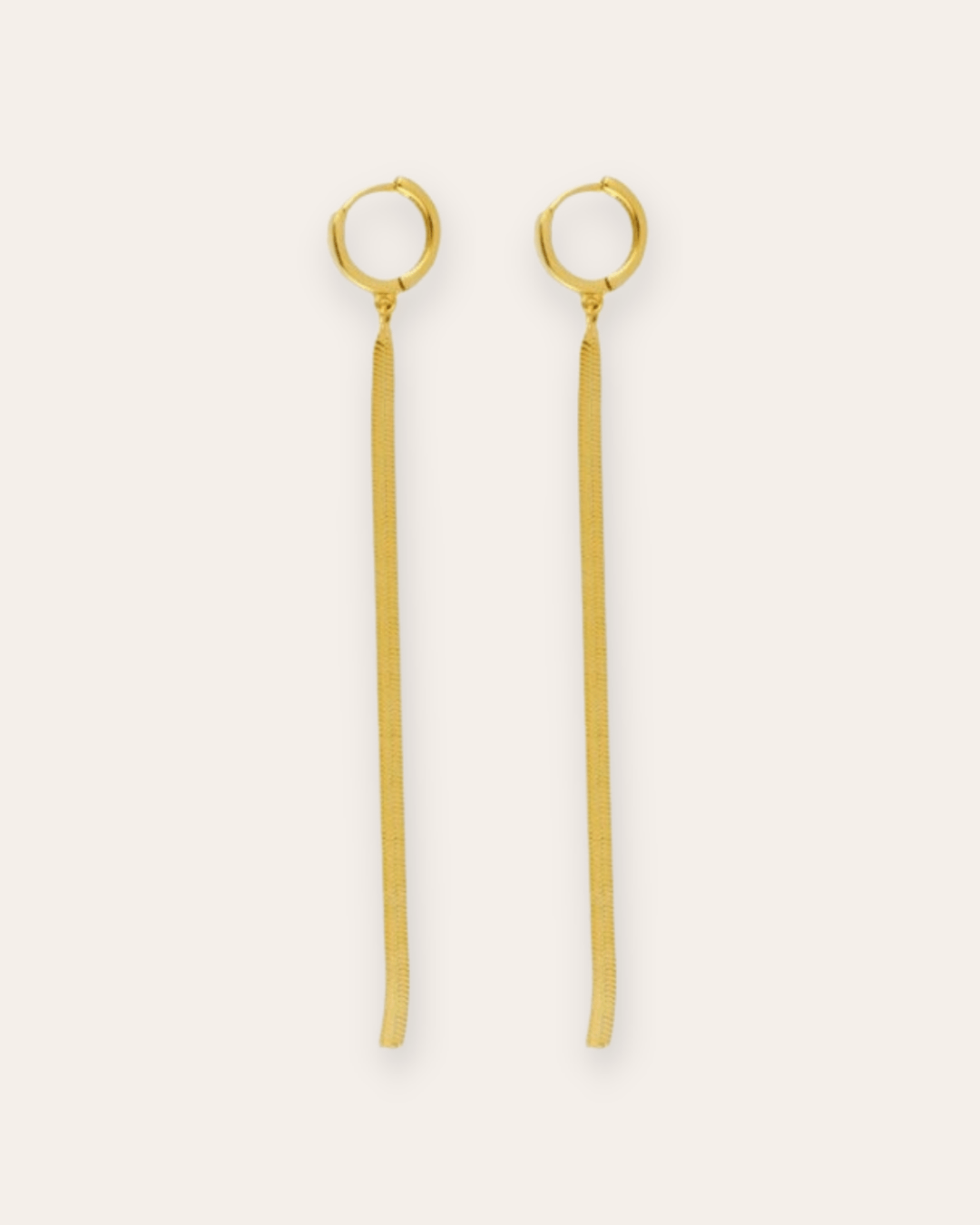 PENDIENTESheylovePendientes flat tail mini hoops | heylove