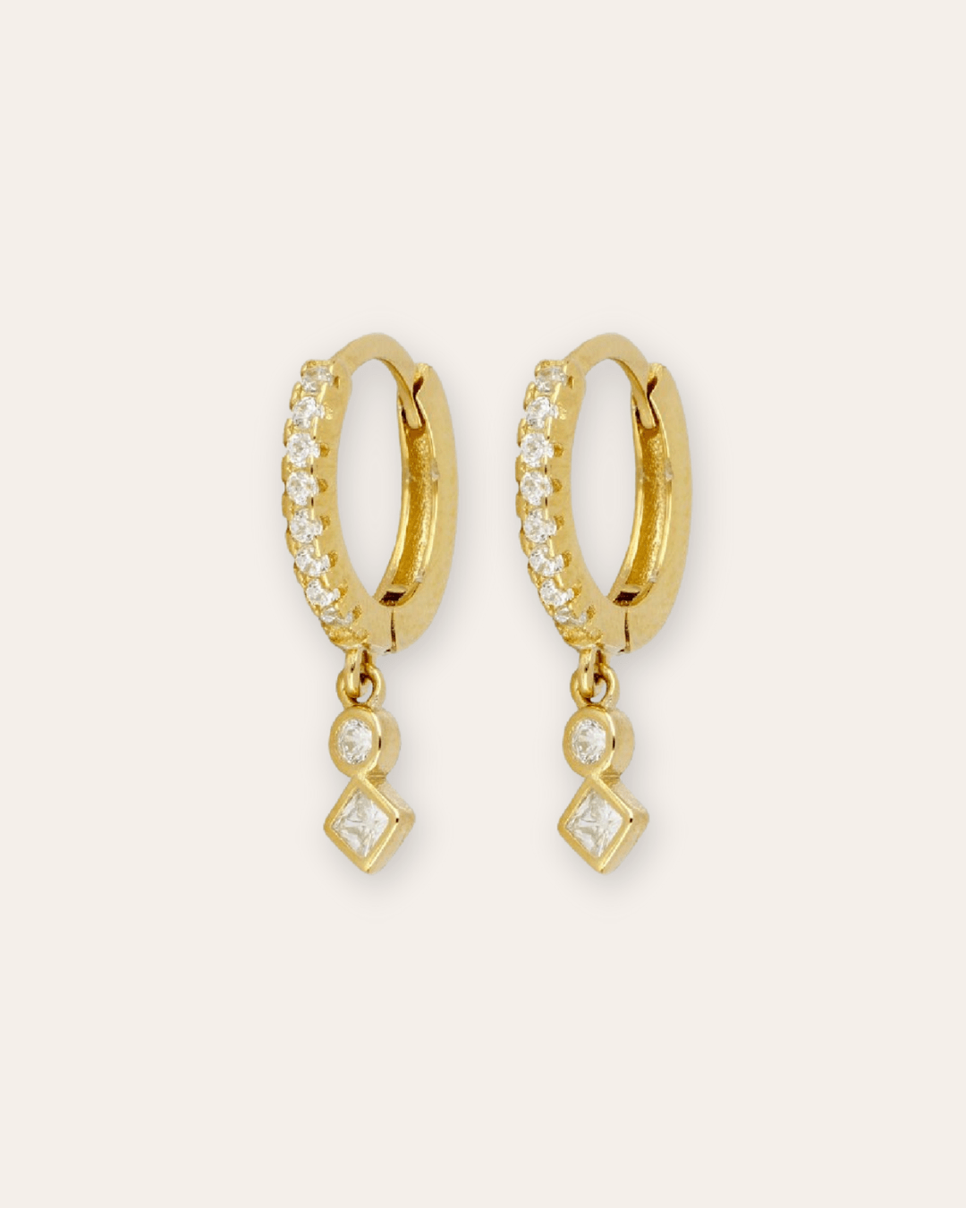 PENDIENTESheylovePendientes geometric hoops | heylove