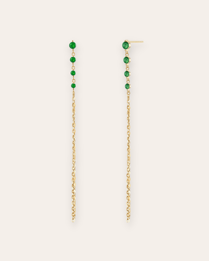 PENDIENTESheylovePendientes magic green | heylove