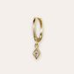 PENDIENTESheylovePendientes mini hoops rombo | heylove