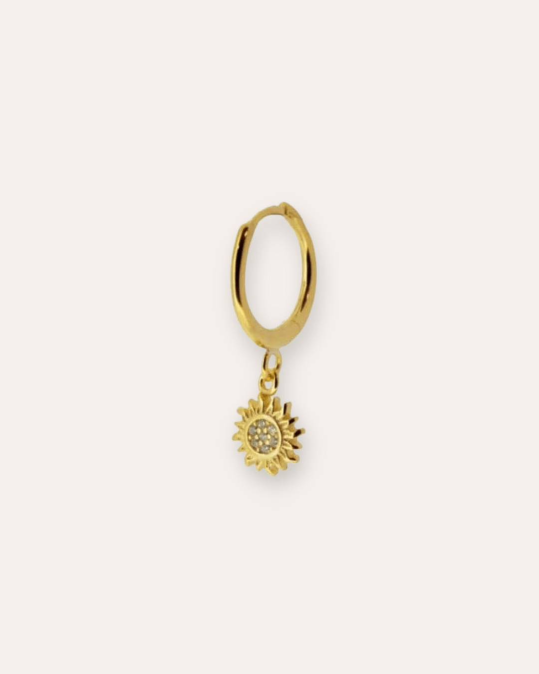 PENDIENTESheylovePendientes mini hoops sun | heylove