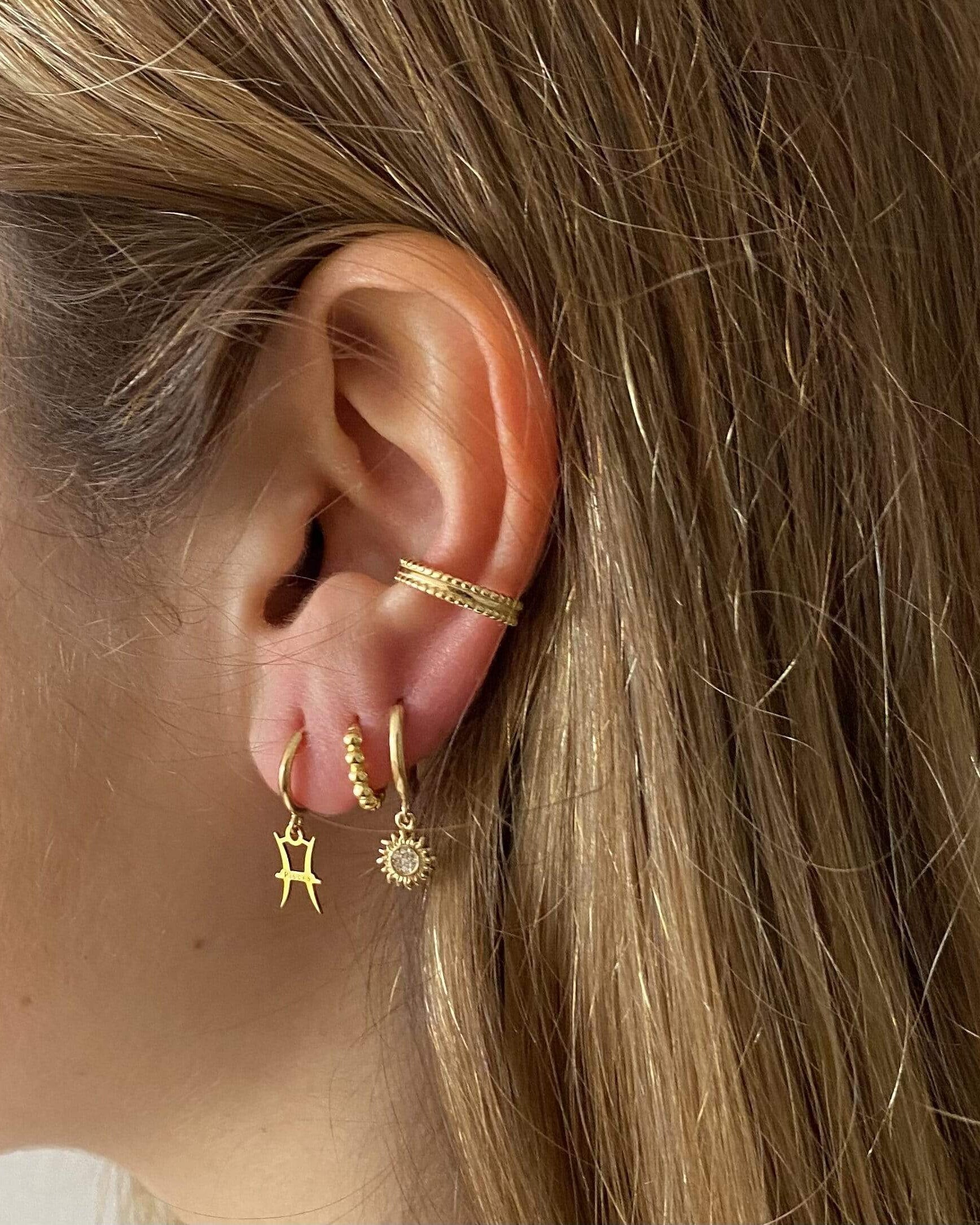 PENDIENTESheyloveMini hoops zodiaco | heylove